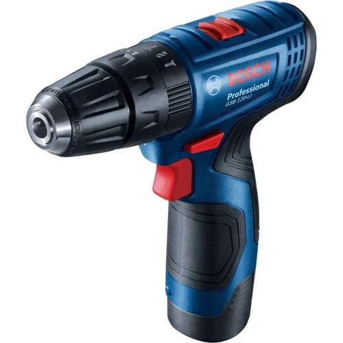 Parafusadeira e Furadeira de Impacto a bateria 12V + Bateria GSB 120-LI