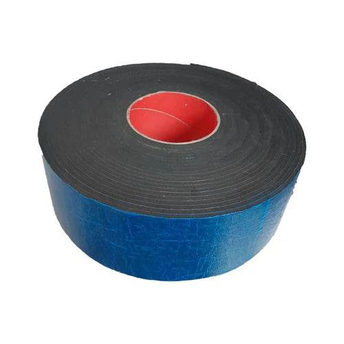 Fita Banda  Acustica Para Drywall Preta 3mm - Unespuma 70mm x 10m
