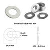 Arruela Lisa 5/8 Inox 304 A2