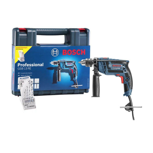 Furadeira De Impacto GSB 13 650W 220V (Maleta + 5 Brocas)
