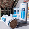 Manta Lã de Vidro Knauf - Rolo 24m² 50x1200x20000mm - 12kg/m³ (Pré corte 60cm)
