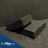 Painel Lã de Pet Sound Preto - 10,8m² 50x600x1200 - 30kg/m³ (15 placas)