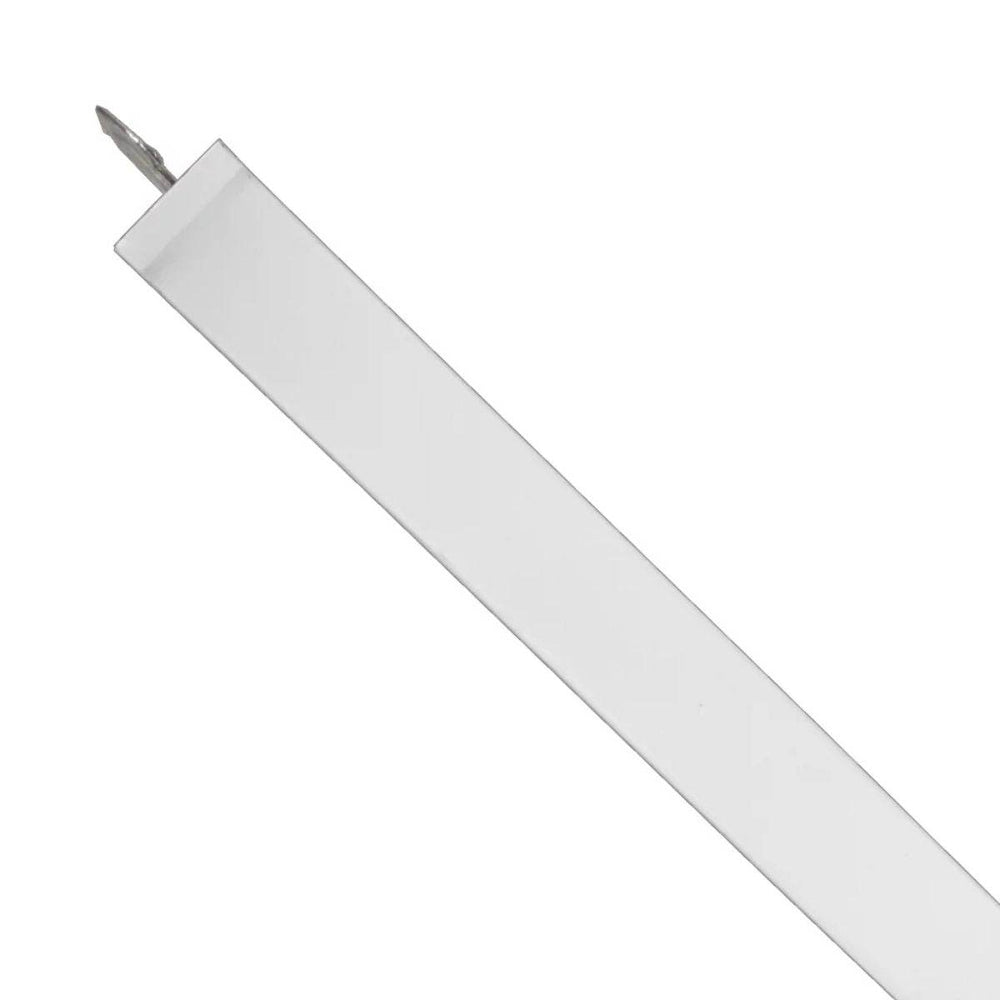 Perfil para Forro Modular Aço Clicado Gmixx T15 - 1250mm Branco