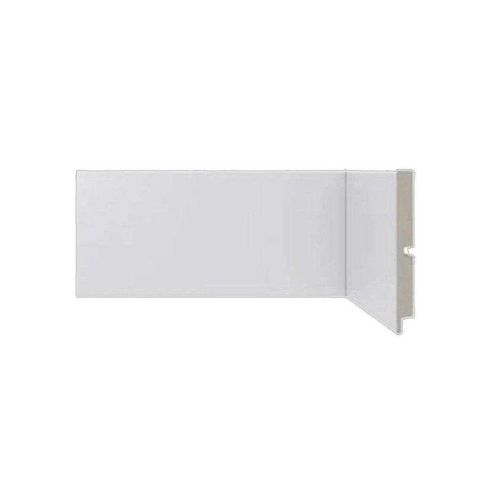 Rodapé Liso Poliestireno Branco