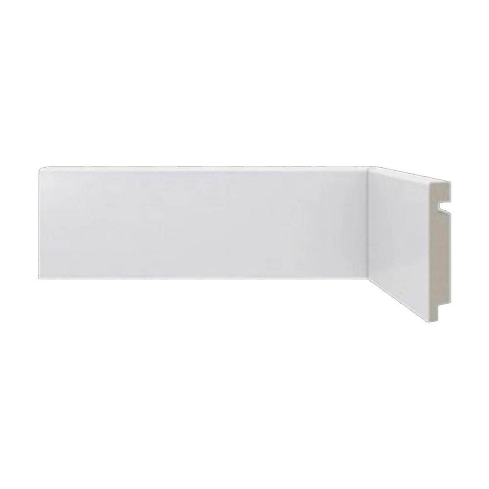Rodapé Liso Poliestireno Branco