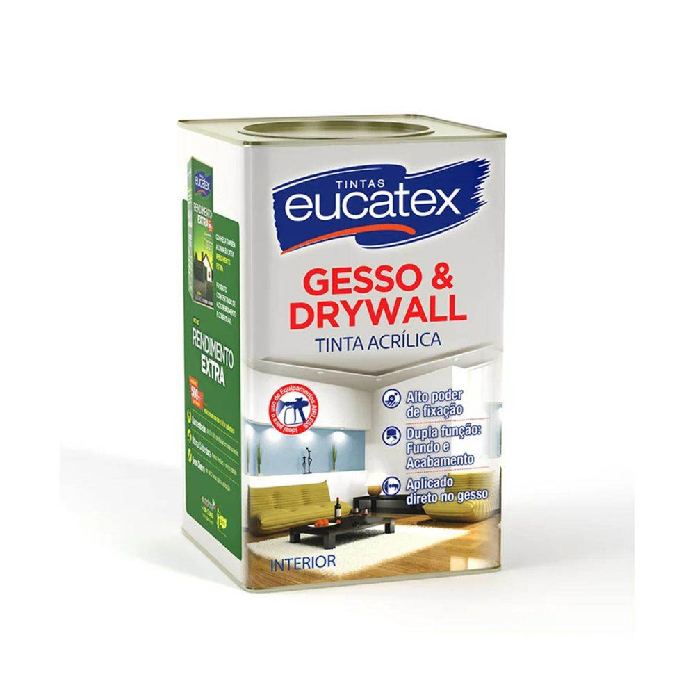 Tinta Acrílica Eucatex para Drywall Interior Branco