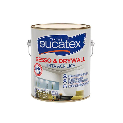 Tinta Acrílica Eucatex para Drywall Interior Branco