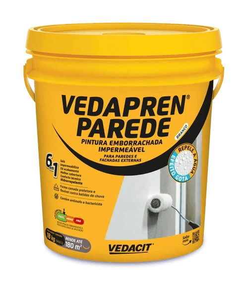 Manta Líquida Vedapren Parede Vedacit 18kg